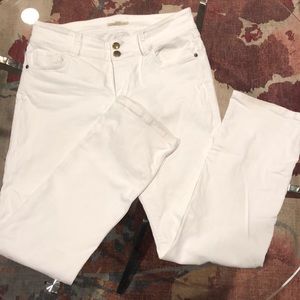 CAbi White Straight Leg Jeans - Size 12